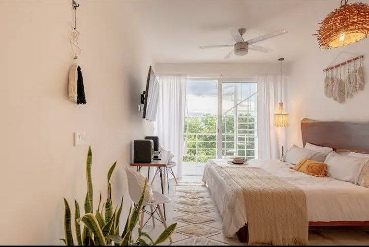 Penthouse Studio con Rooftop Privado y Jacuzzi | Región 15 Tulum | A Minutos de