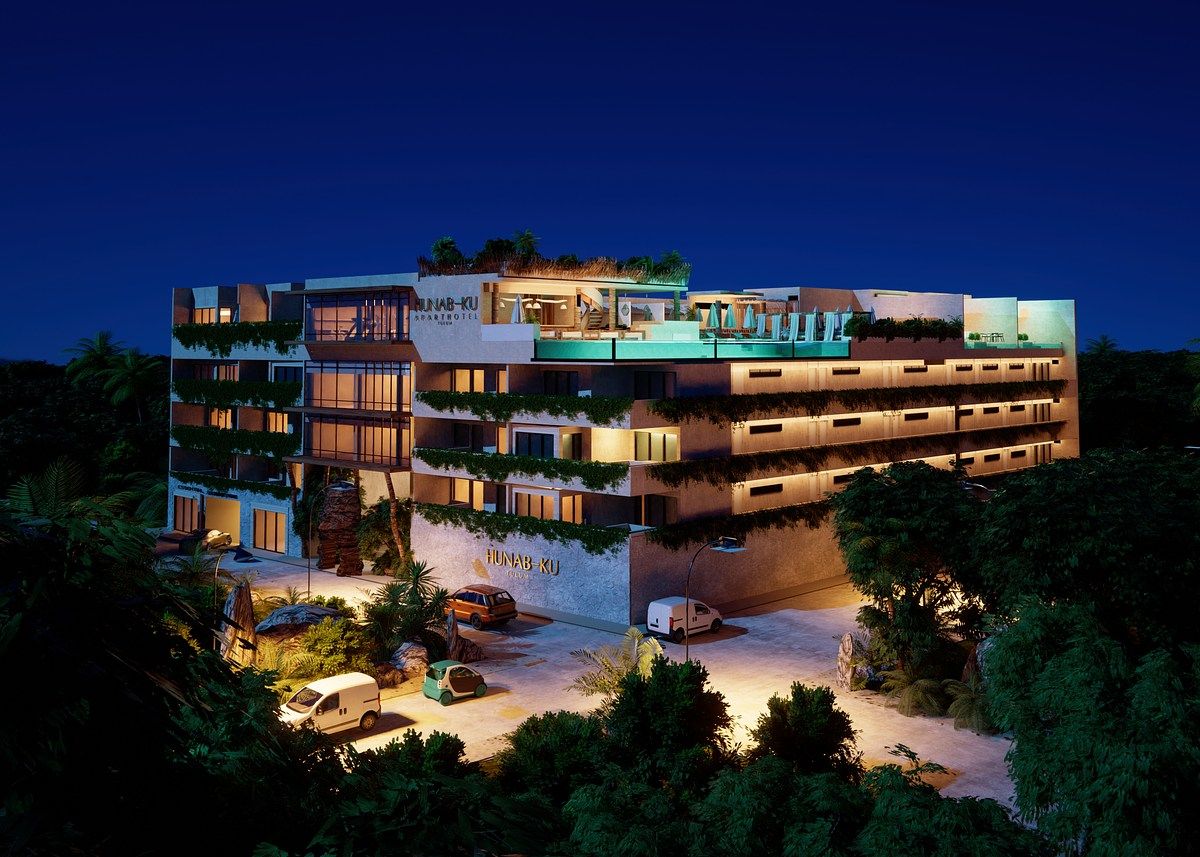 Departamento Tercer Nivel con Alberca Privada, Región 8, Tulum ID2443