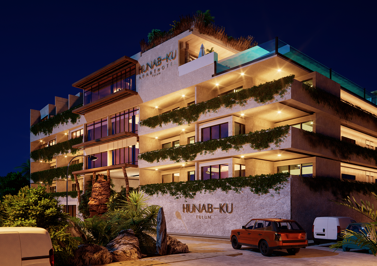 Departamento Tercer Nivel 3 Hab Alberca Privada y Lock Off Tulum ID2443