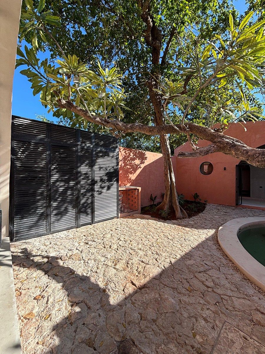 Casa 1 planta y piscina, San Sebastián Mérida | Single-level home with a pool