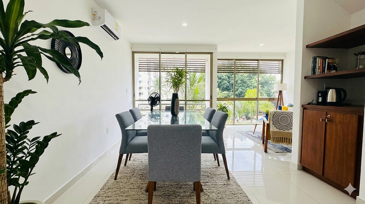 Renta Departamento Townhouse amueblado