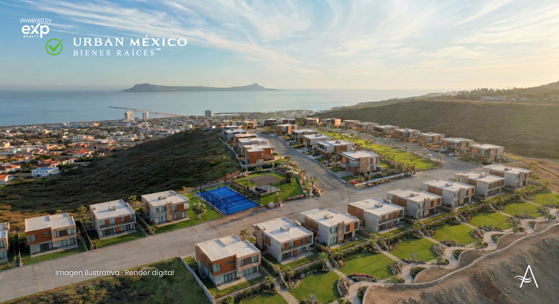 Terrenos en Ensenada con Vista al Mar | Alta Tierra desde $110K+Centro Deportivo