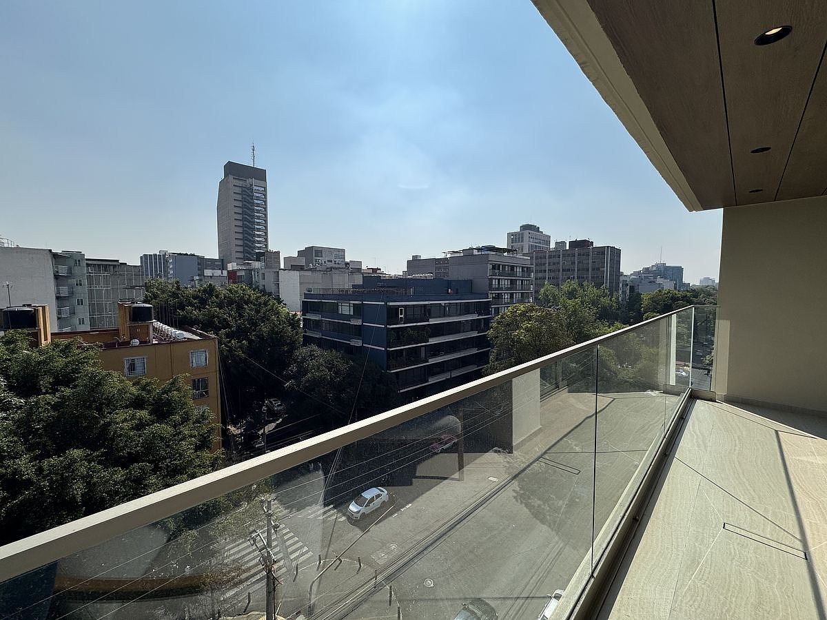 Pent House en Condesa con Terraza privada