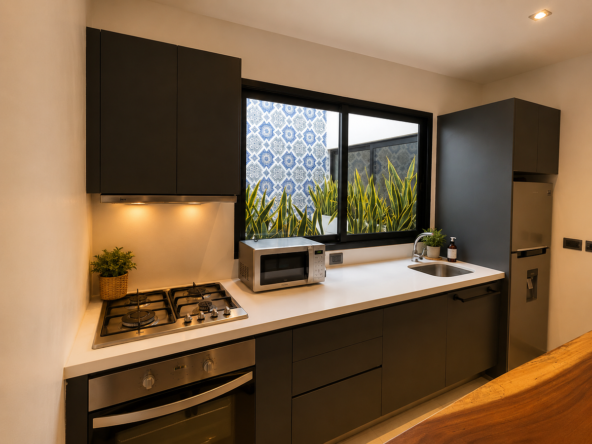 Condominio de 2 Recámaras con Rooftop Privado y  Alberca en Aldea Zama, Tulum