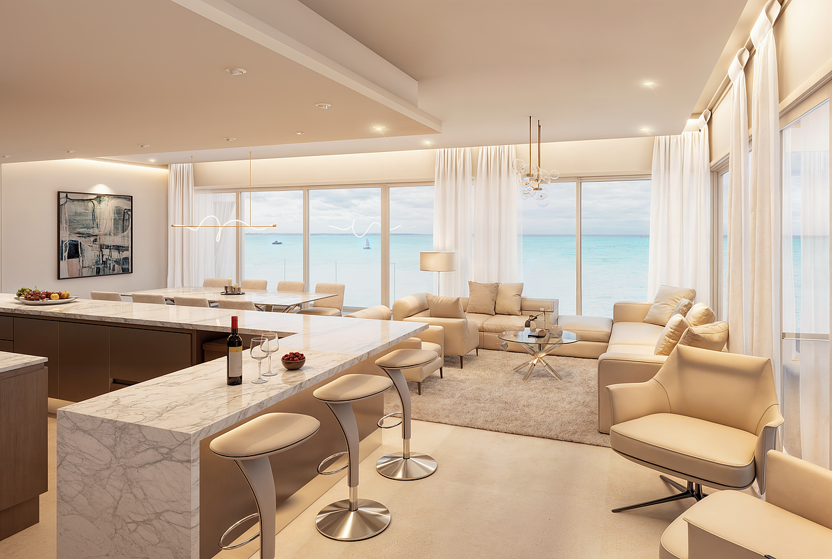 Model PH-A Ocean Front Penthouse