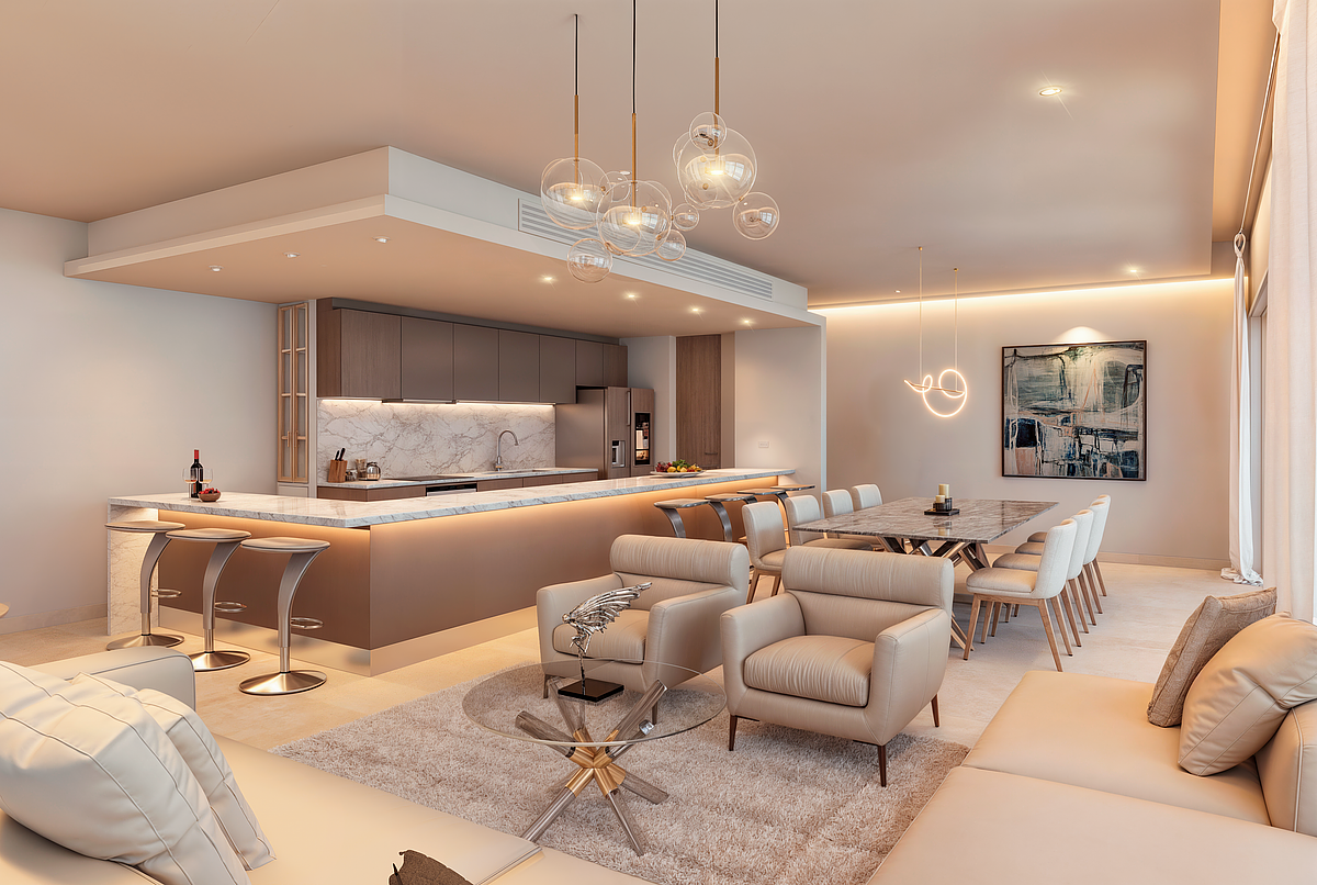 Model PH-A Ocean Front Penthouse