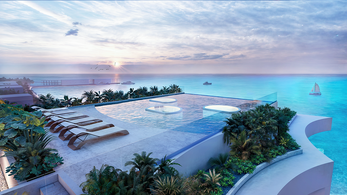 Model PH-B Ocean Front Penthouse