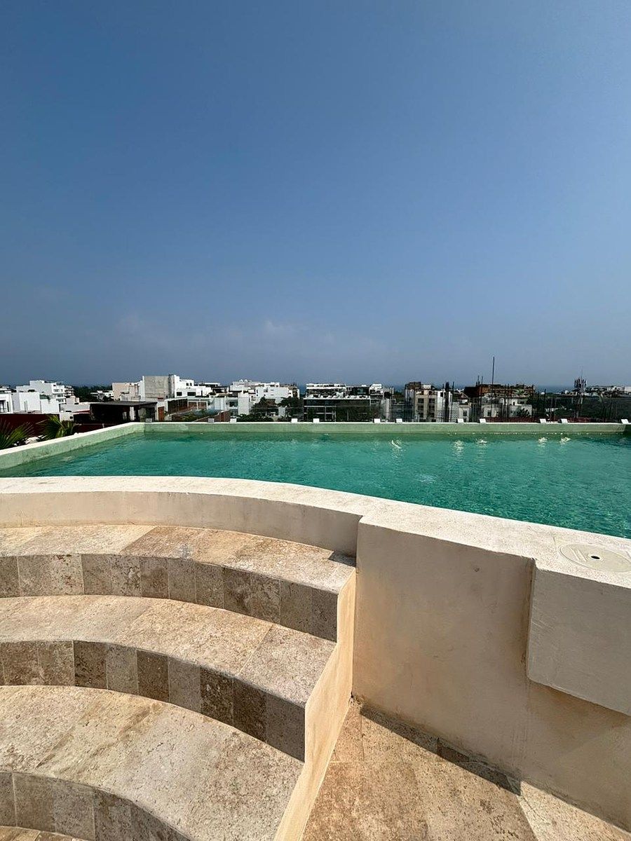 Departamento en alquiler en Playa del Carmen, Calle 40 Norte, 33 m²
