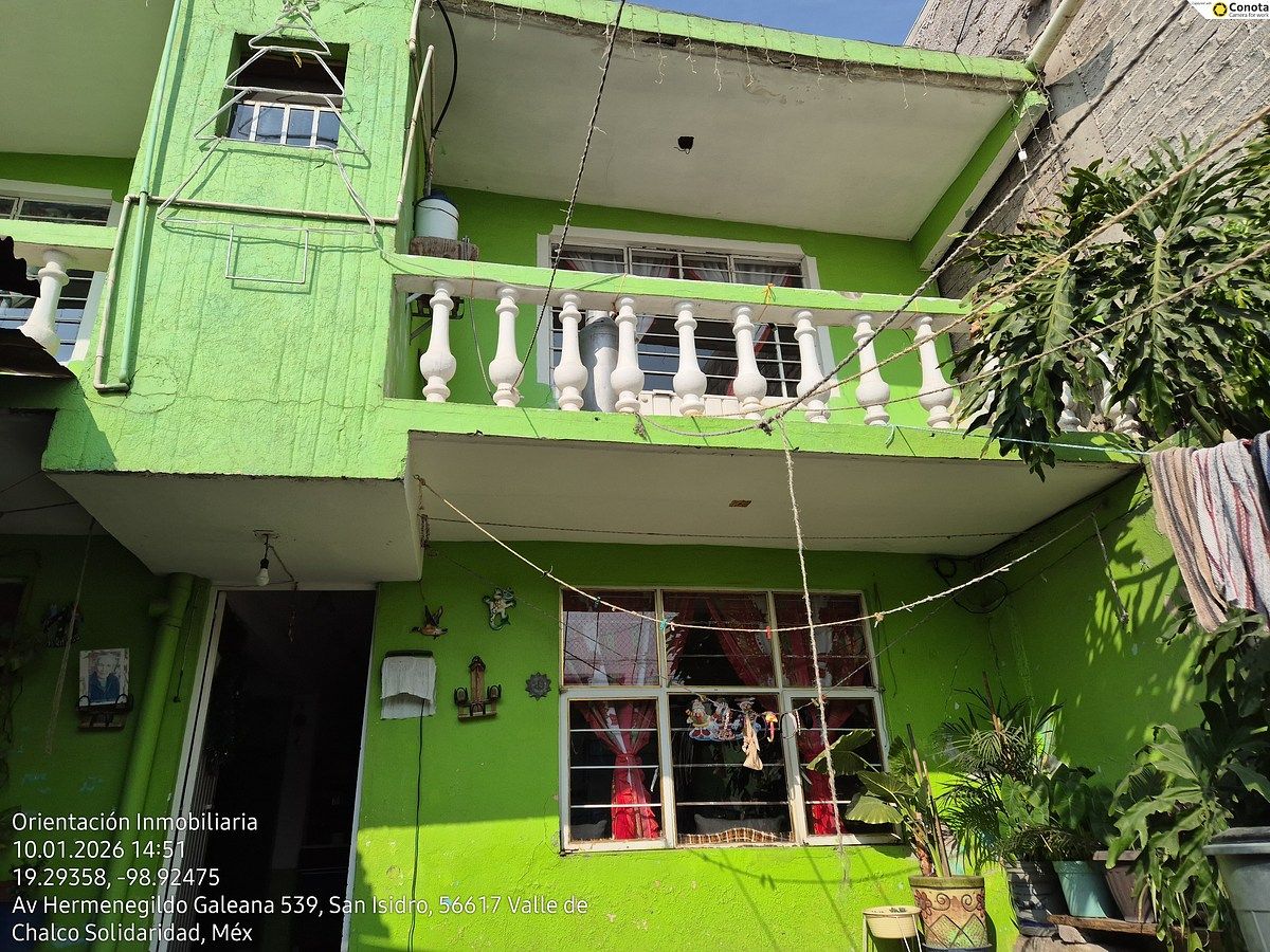 Casa en venta en Valle de Chalco Solidaridad, Hermenegildo Galena, 206 m²