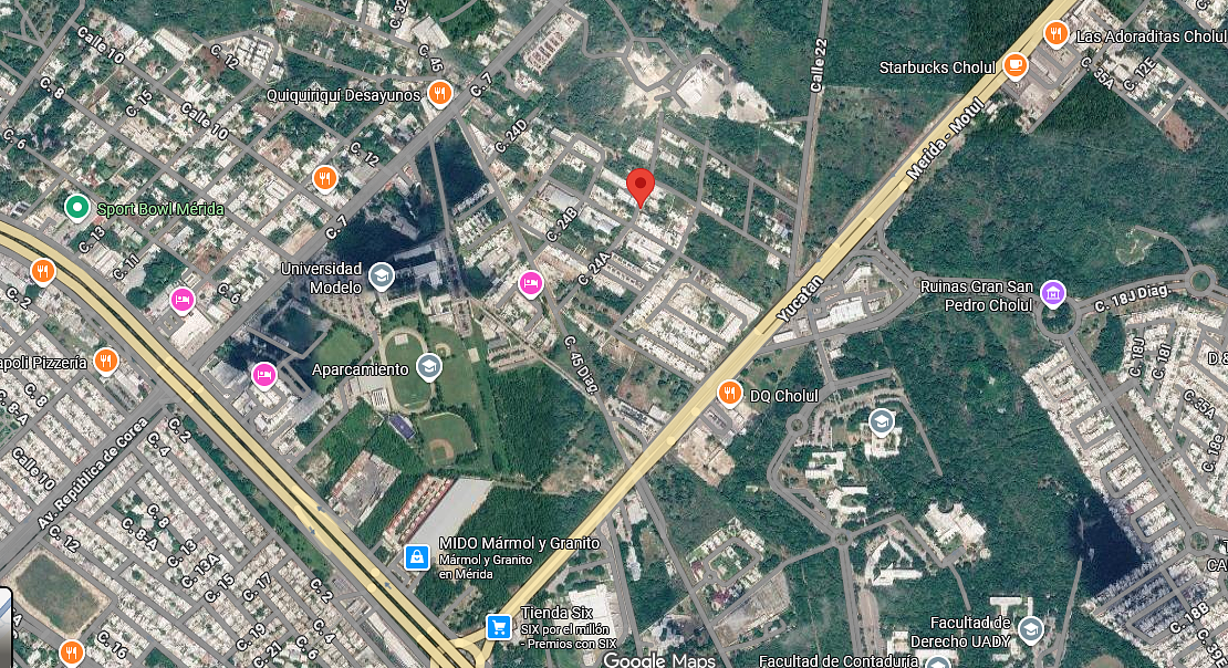 Terreno en venta en Mérida, 24A