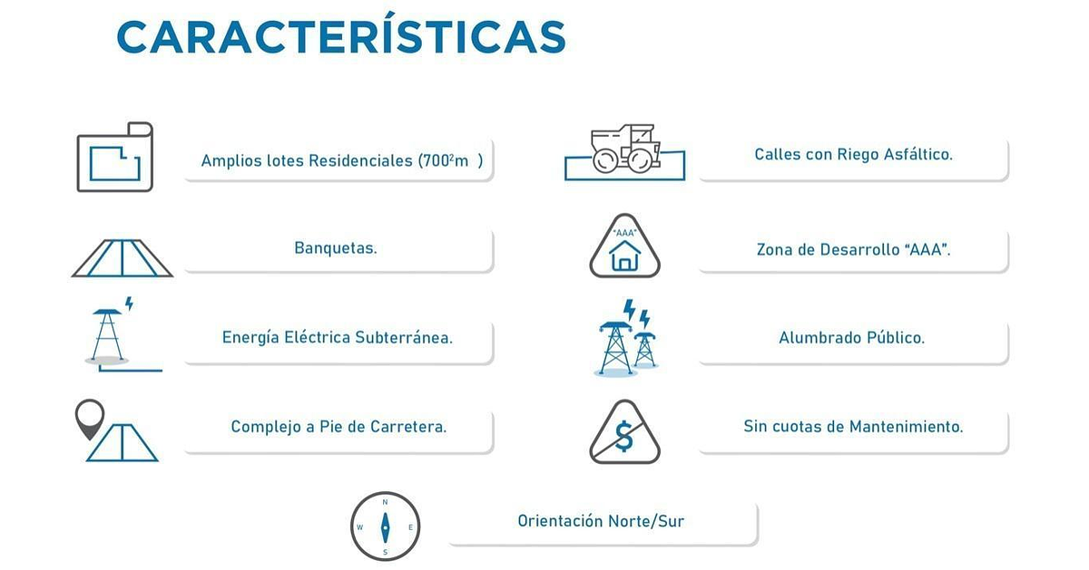 Lotes Residencial en Komchén, Las Nubes carretera Progreso Mérida