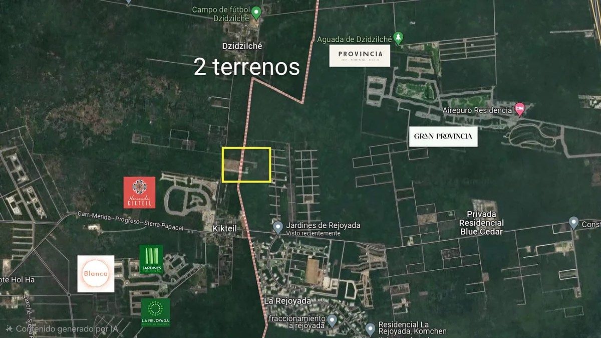 Terrenos en Venta en Kikteil Yucatán