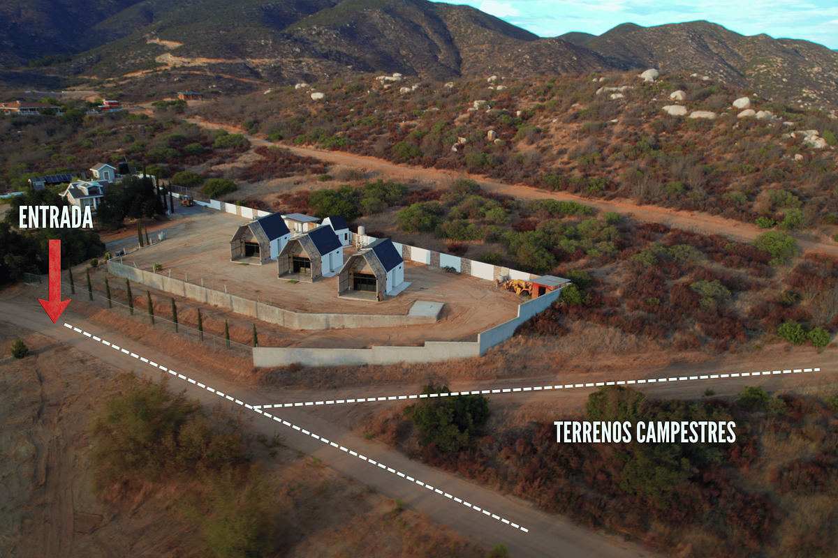Terrenos Campestres en Venta en Valle de Guadalupe | Desde 2,600 m²
