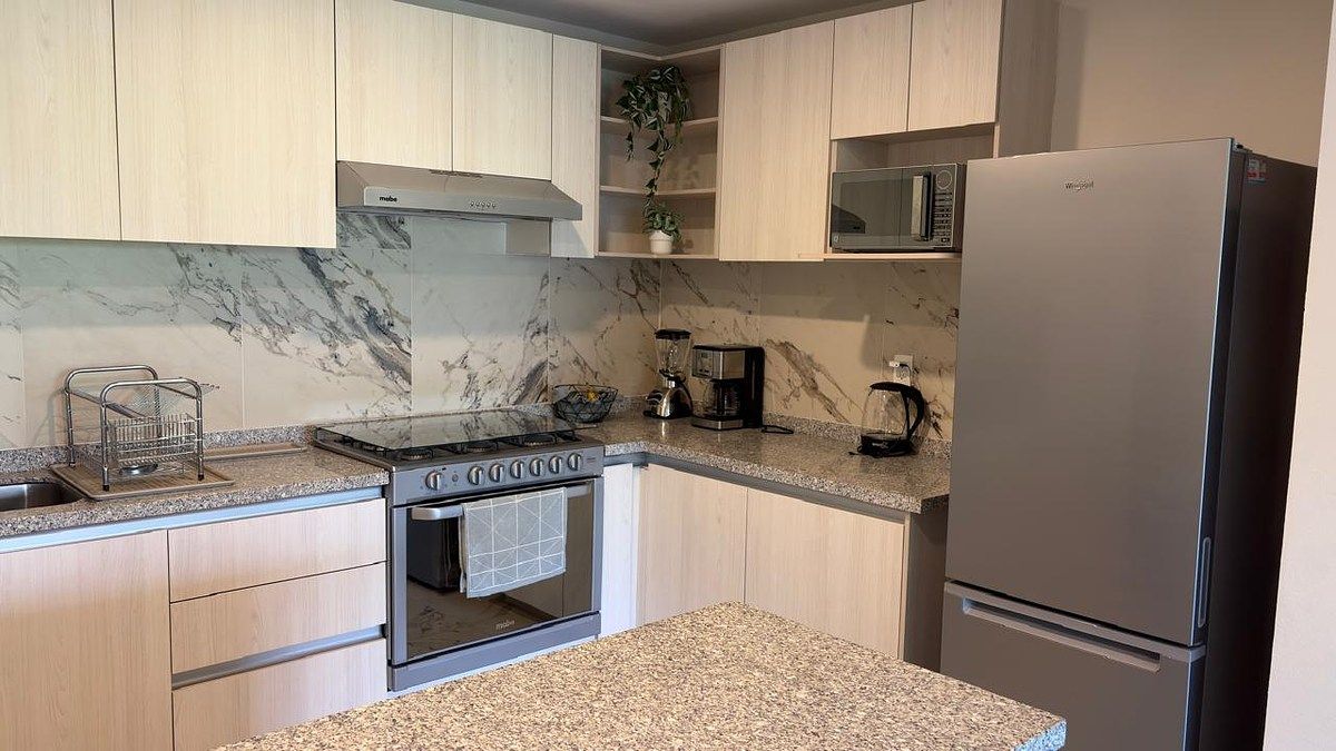 Departamento en Renta Amueblado con Alberca y Amenidades en Santa Fe Lifestyle