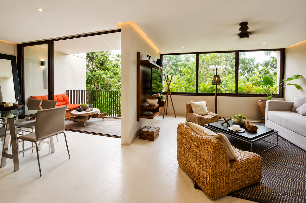 Departamento en venta en Tulum, Av. del parque, 103 m²