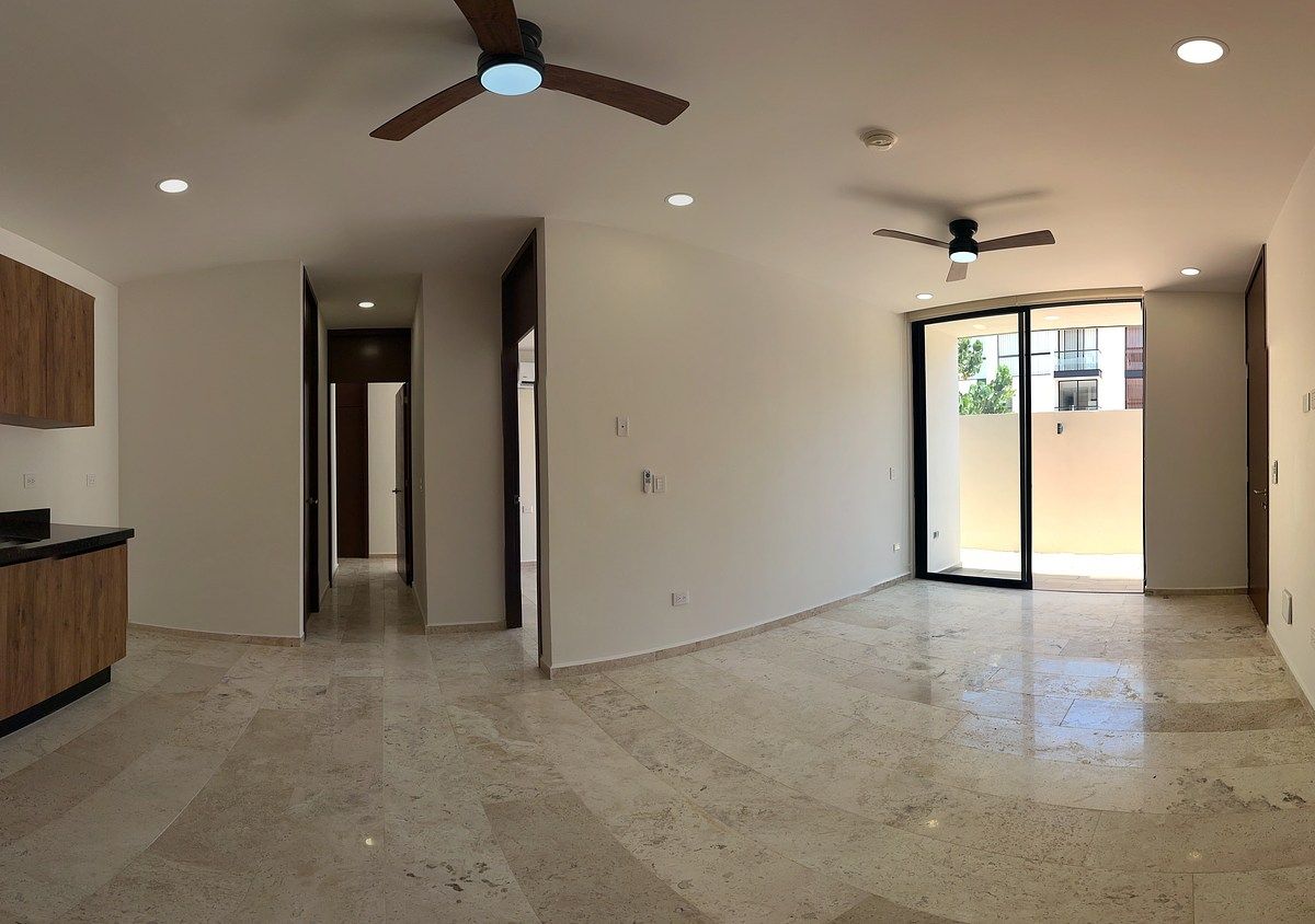 Apartment for Rent in Temozón Norte, Ground Floor, Private Patio and Amenities 4