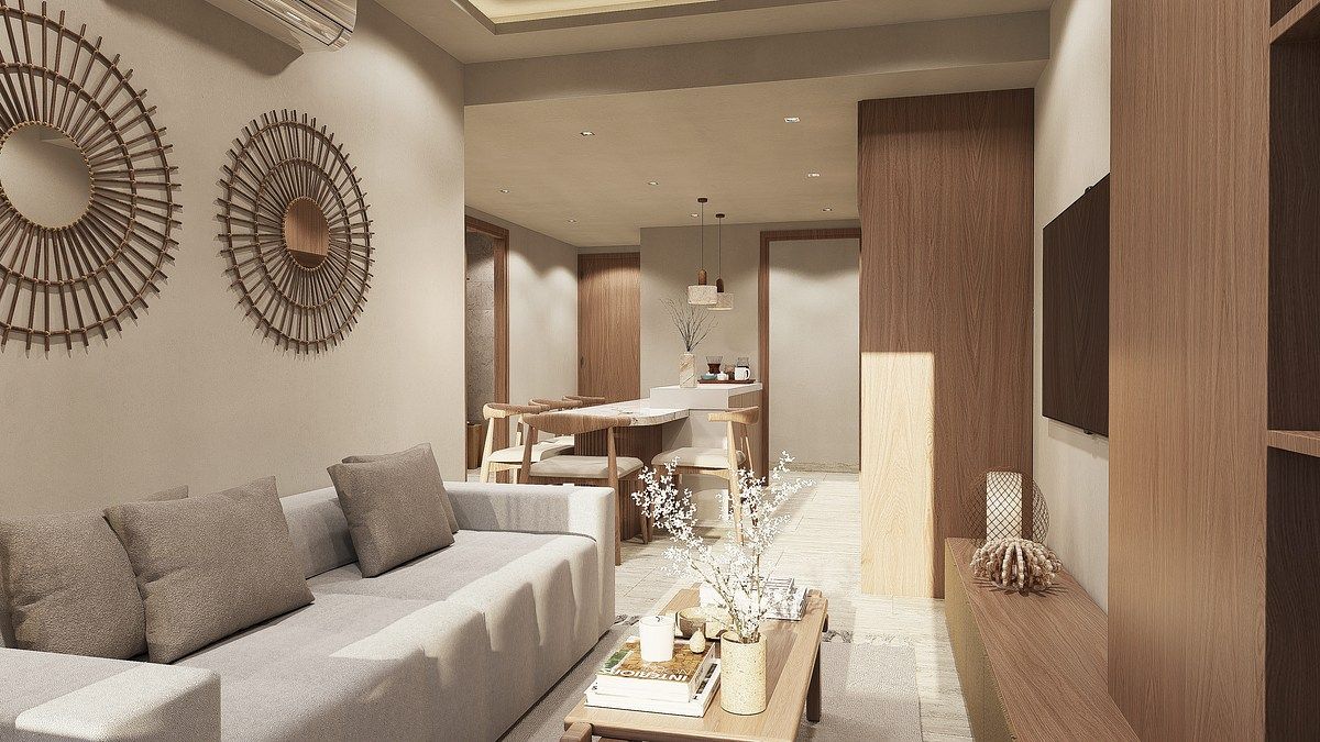 Departamento en venta en Puerto Morelos, CALLE 52 SM 17, 53 m²