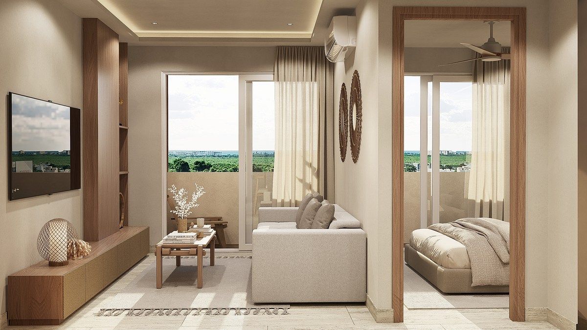 Departamento en venta en Puerto Morelos, CALLE 52 SM 17, 53 m²