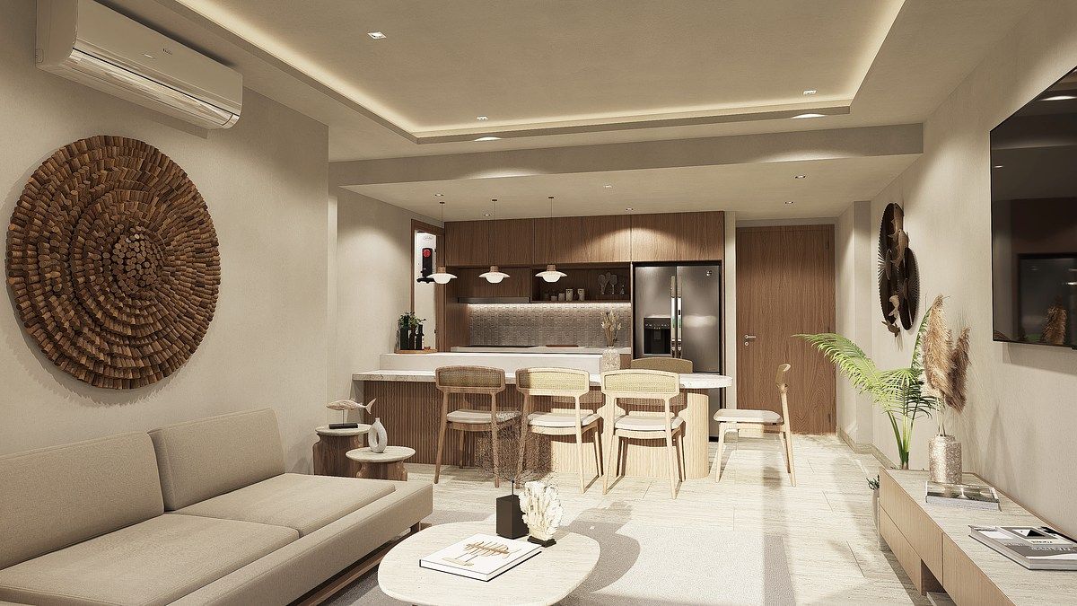 Departamento en venta en Puerto Morelos, CALLE 52 SM 17, 83 m²