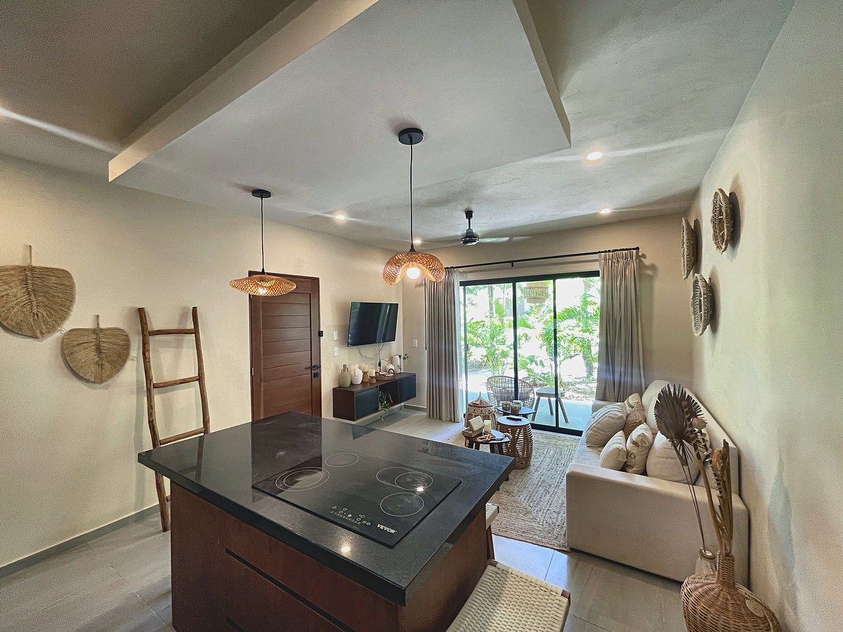 Departamento en alquiler en Tulum, Calle 18 Sur, 52 m²