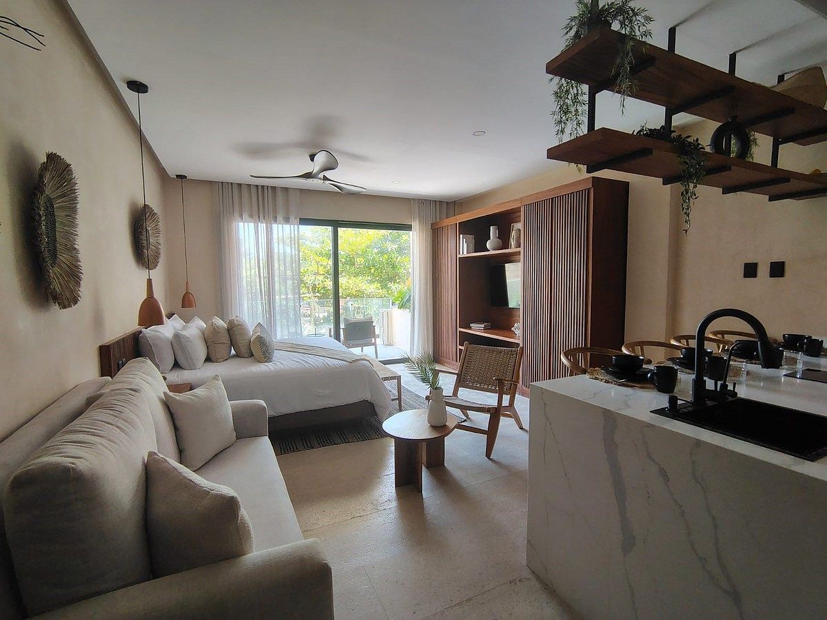 Estudio Vista Mar en Puerto Morelos
