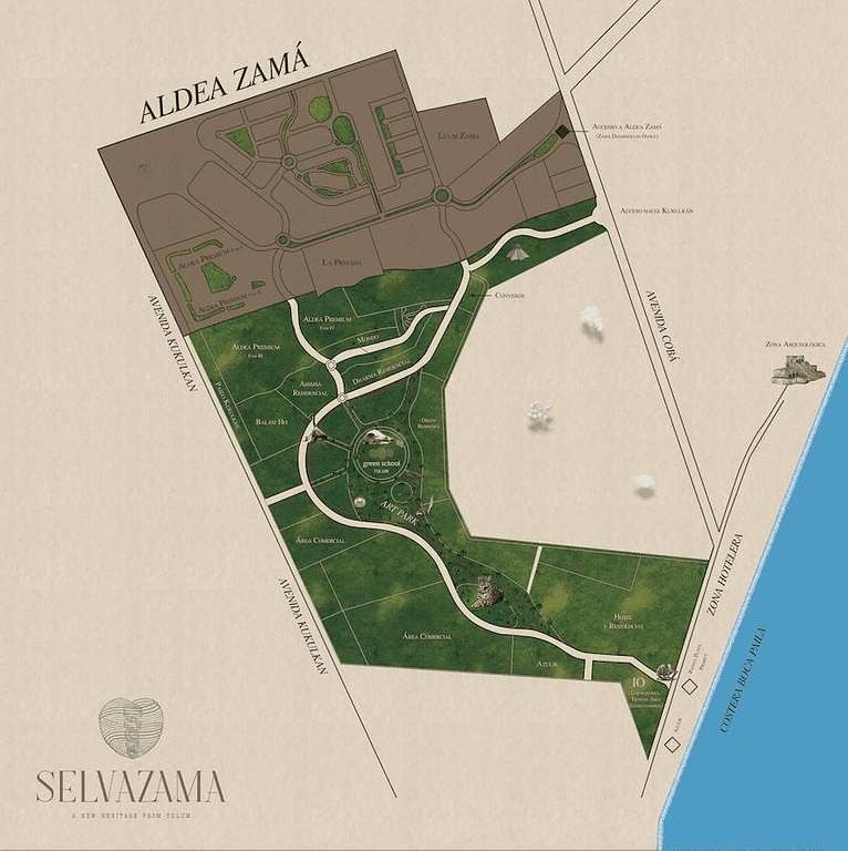 Terreno en venta en Tulum, Aldea Zamá, Tulum, Quintana Roo