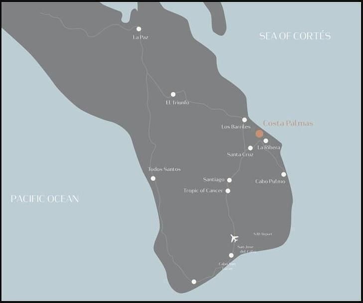 Terreno en venta en Los Cabos, Costa Palmas