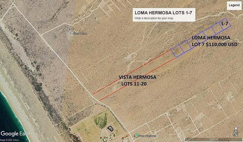 Terreno en venta en La Paz, Las Playitas