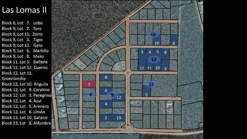 Terreno en venta en Los Cabos, Las Lomas
