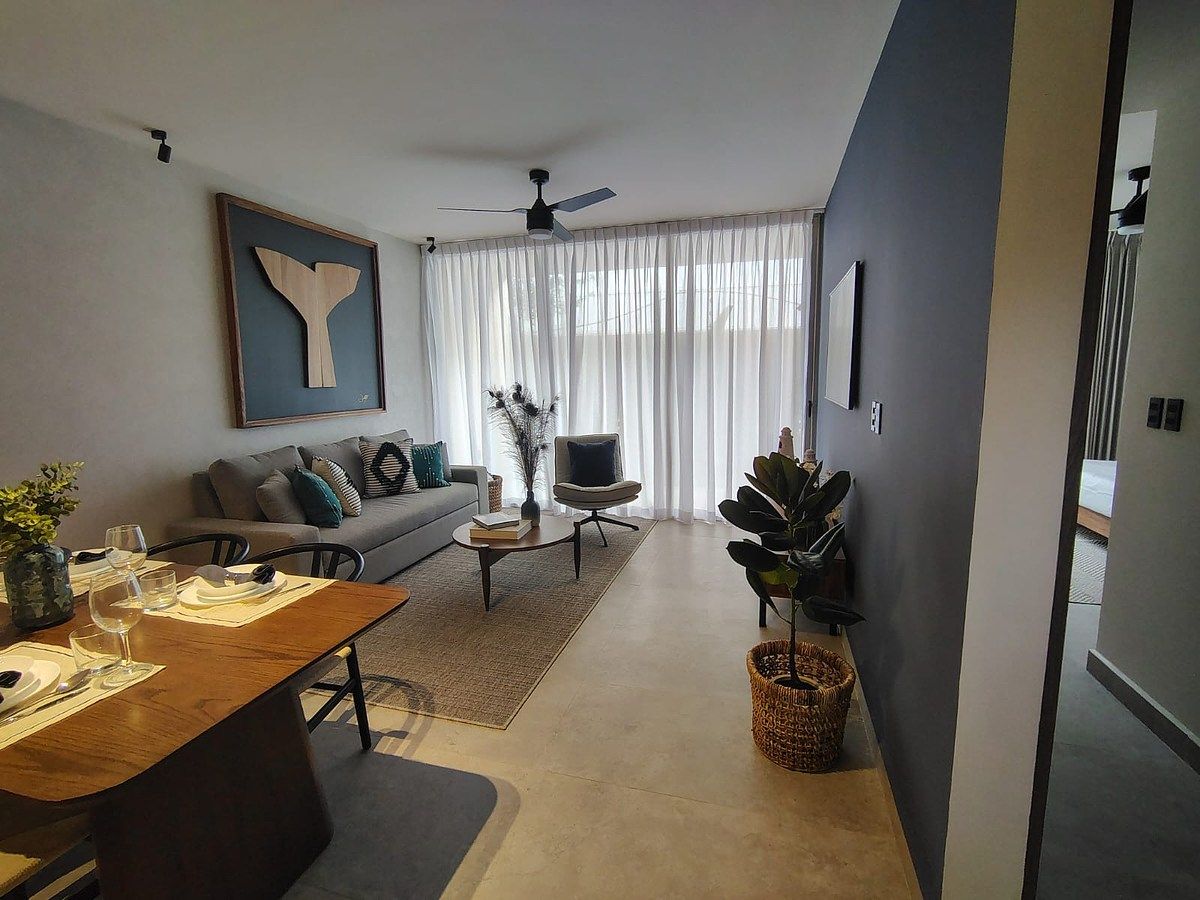 Departamento en venta en Playa del Carmen, Calle 14, 45 m²