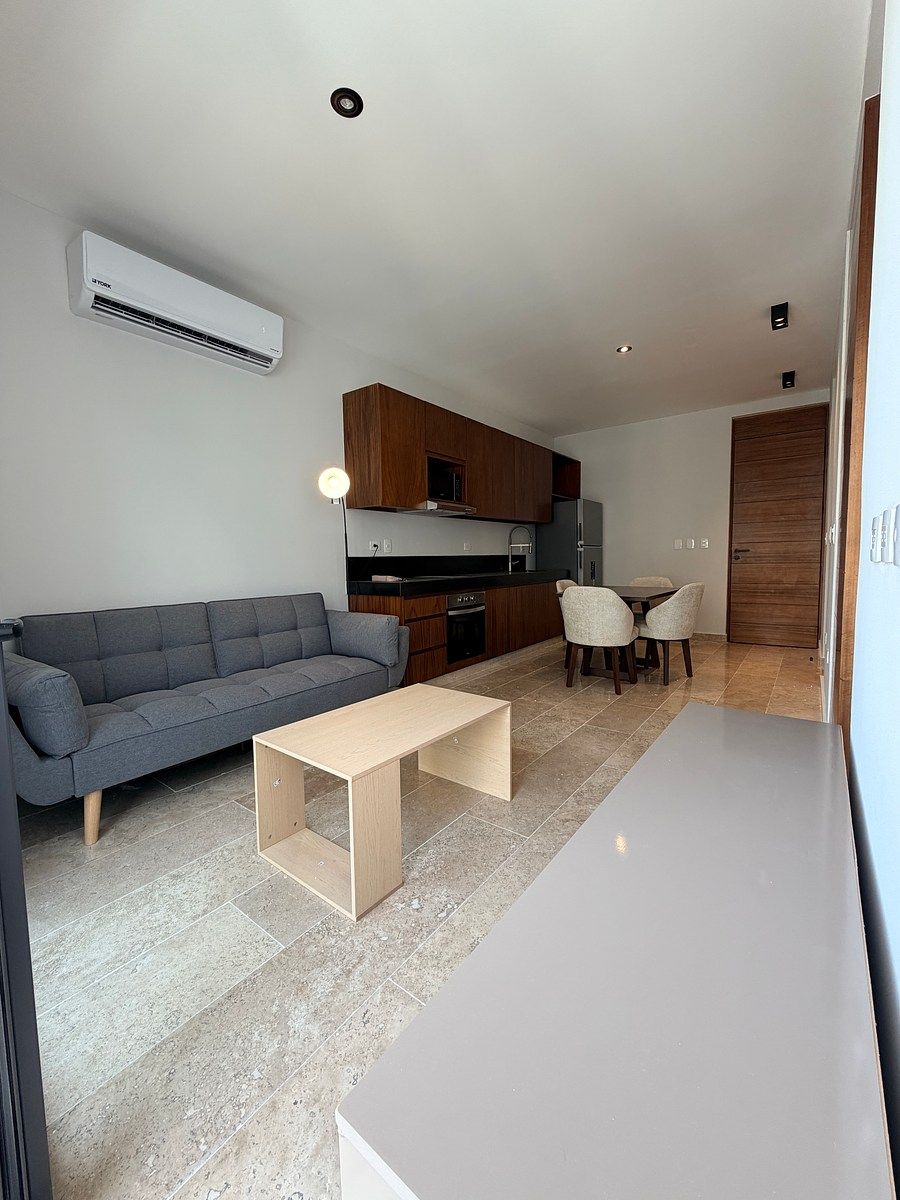 Departamento en alquiler en Playa del Carmen, 28 norte, 47 m²