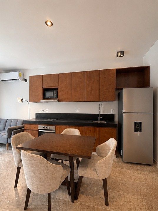 Departamento en alquiler en Playa del Carmen, 28 norte, 47 m²