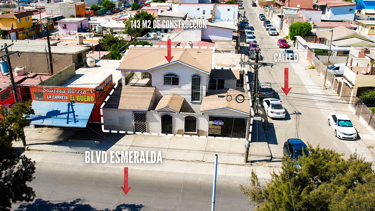 Casa en venta en Ensenada, esmeralda, 143 m²