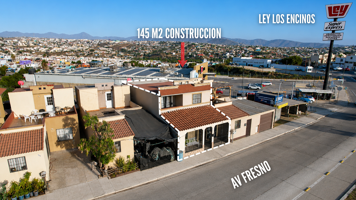 Casa en venta en Ensenada, AV FRESNO, 145 m²
