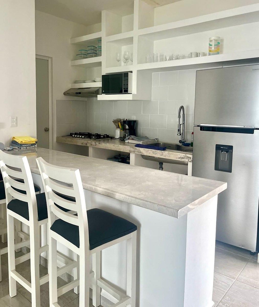 Apartment en venta en Puerto Morelos, Cerrada de las Nubes, 62 m²