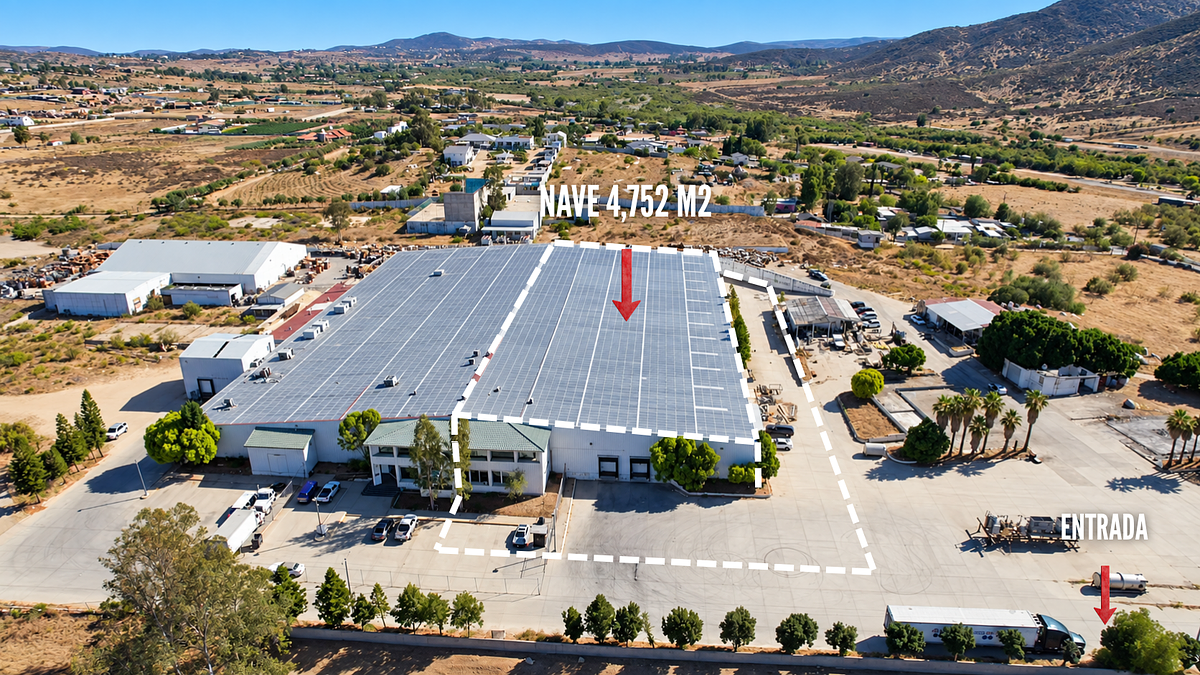 Commercial for rent in Ensenada, El Porvenir, Ensenada, Baja California, 4752 m²