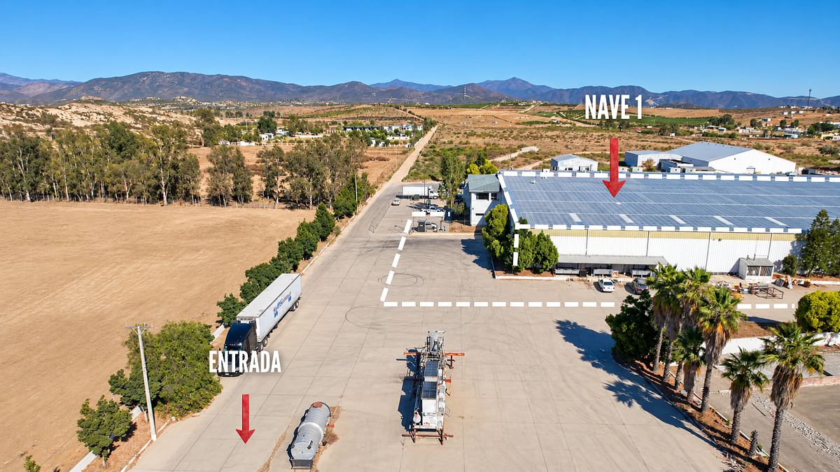 Commercial for rent in Ensenada, El Porvenir, Ensenada, Baja California, 4752 m²