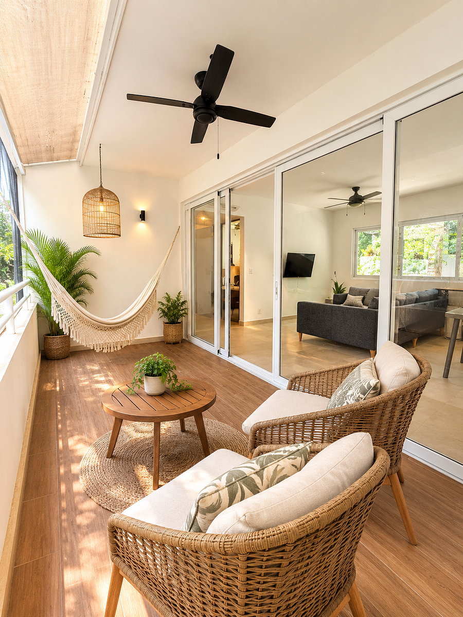 Departamento en venta en Tulum, avenida coba sur, 72 m²