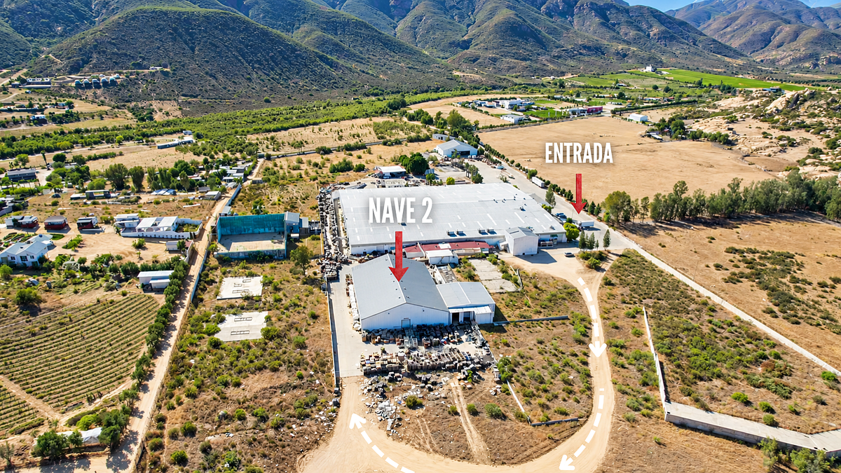 Commercial for rent in Ensenada, El Porvenir, Ensenada, Baja California, 1835 m²