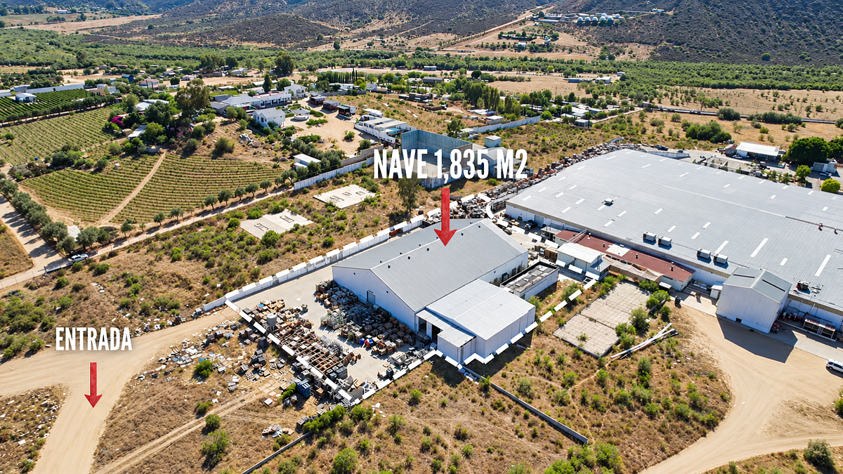 Commercial for rent in Ensenada, El Porvenir, Ensenada, Baja California, 1835 m²