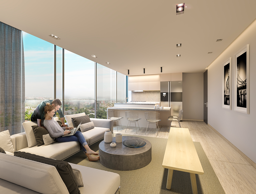 Departamento en venta en Álvaro Obregón, Blvd. Adolfo López Mateos, 52 m²