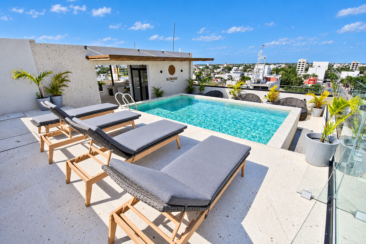 Apartment for sale in Playa del Carmen, Av. 10 Norte, 45 m²