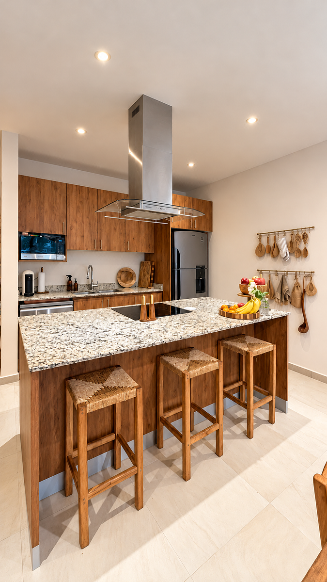 Departamento en venta en Playa del Carmen, calle 56 norte, 108 m²