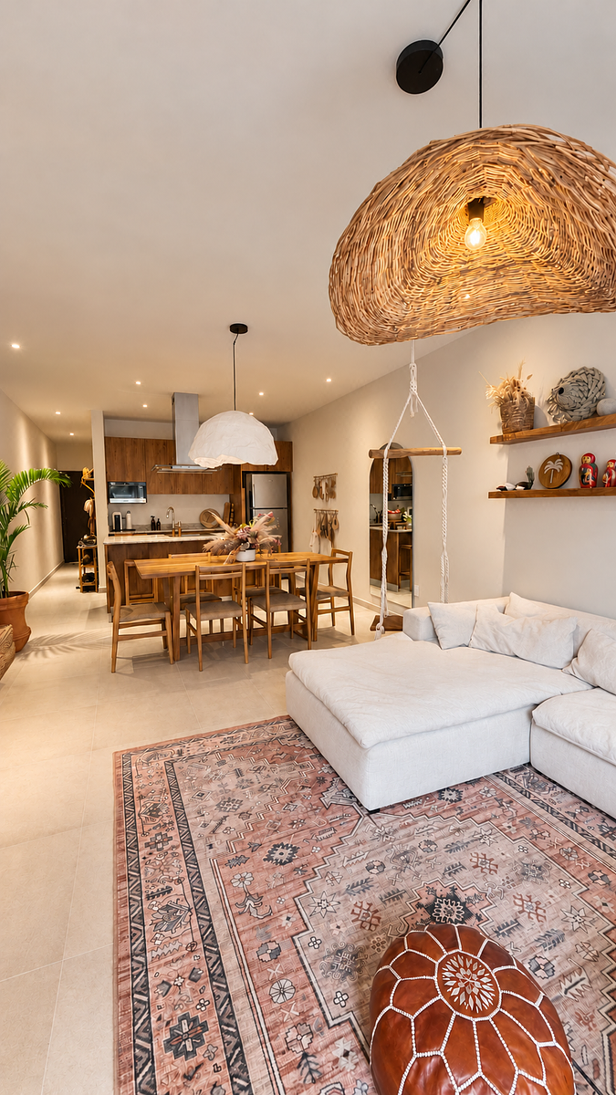 Departamento en venta en Playa del Carmen, calle 56 norte, 108 m²