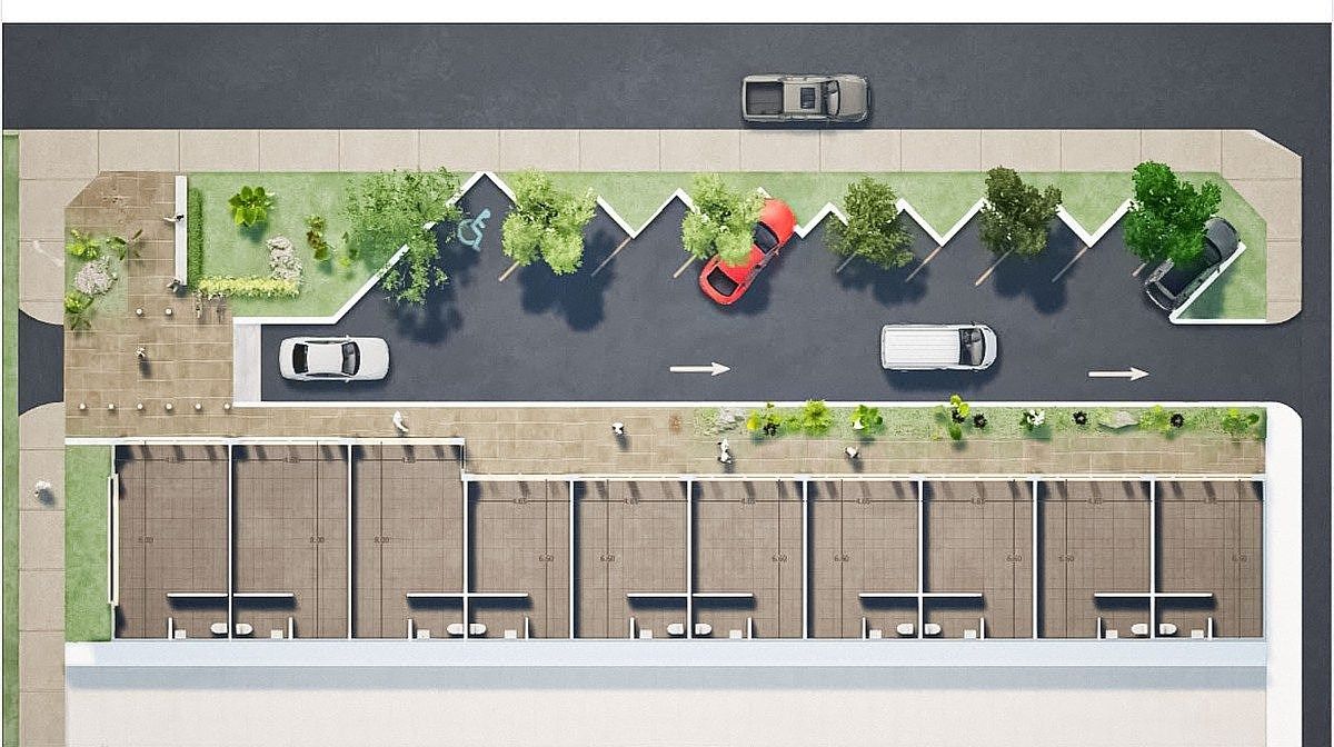 Comercial en alquiler en Mérida, 70, 34 m²