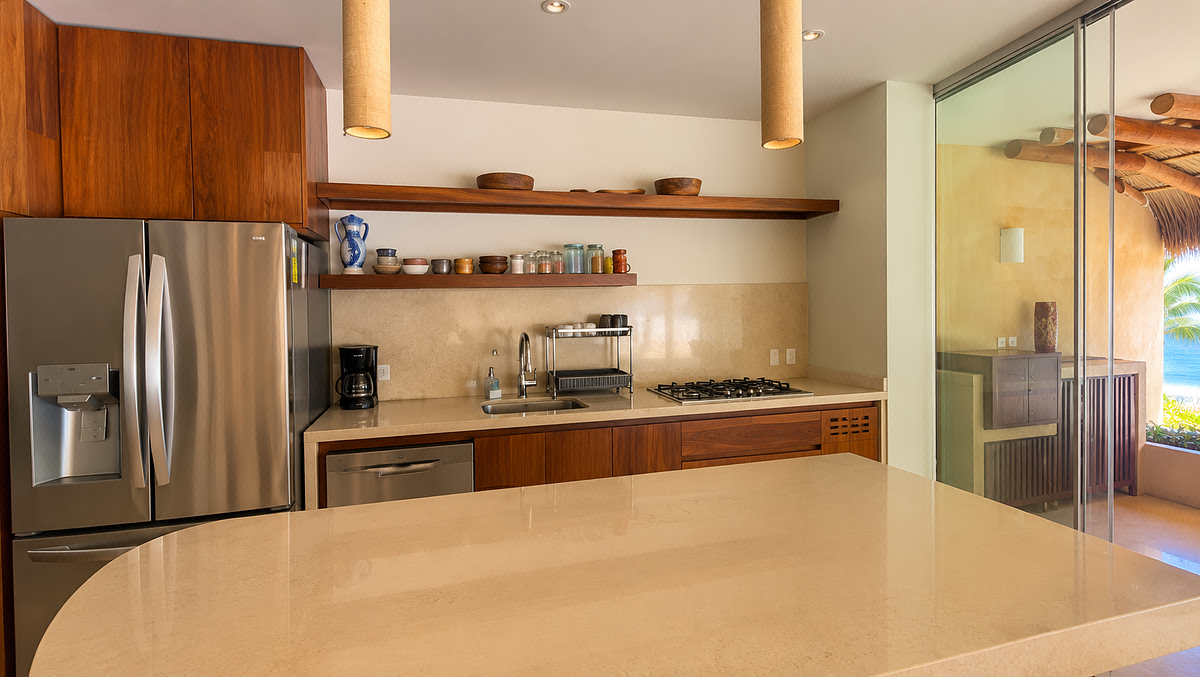 Apartment en venta en Zihuatanejo de Azueta, Mar de Coco Beach Front Villas, 120 m²