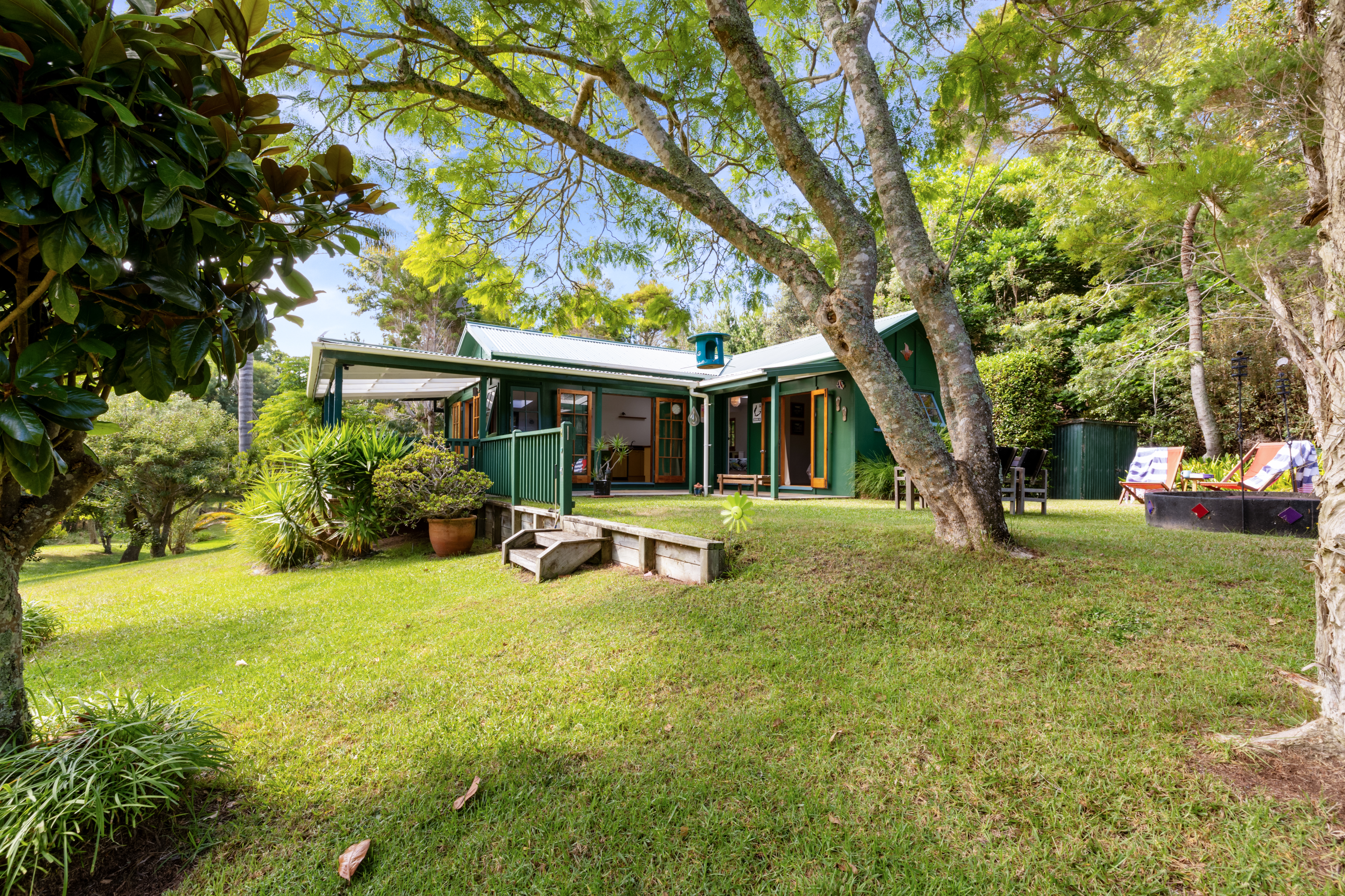 Scale and privacy beside Tara Iti