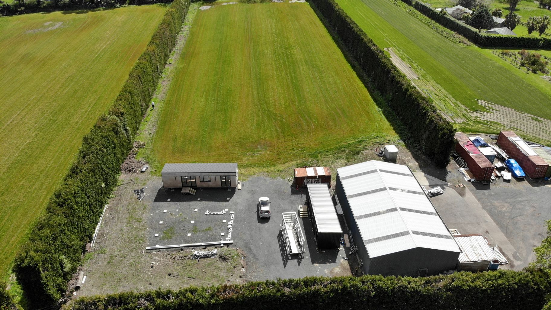 Taupaki For Lease - Metaled yard