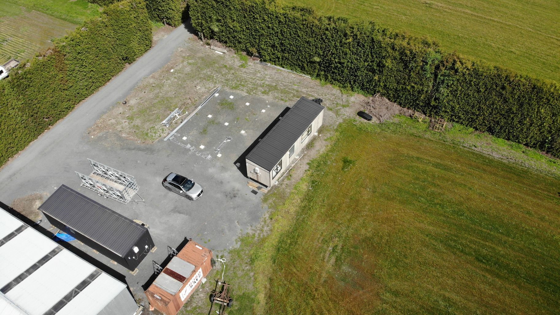 Taupaki For Lease - Metaled yard