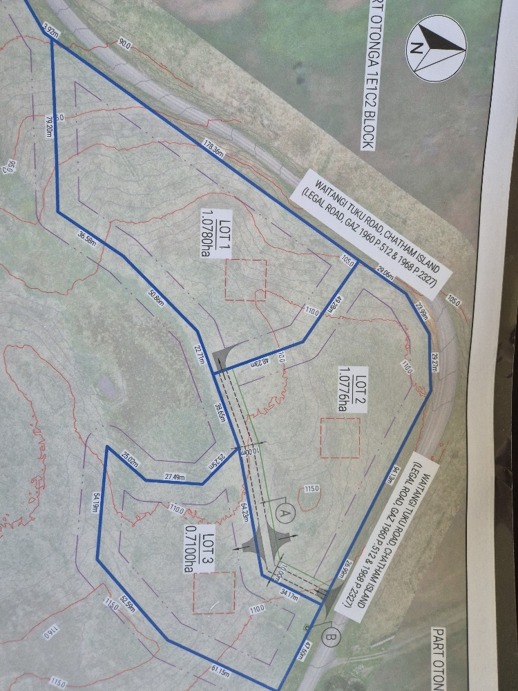 Exceptional Chatham Island - Three 1.0 Ha Lots